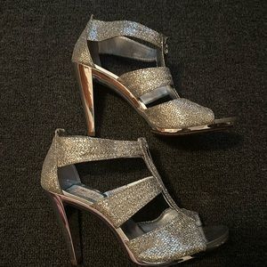 Michael Kors Silver Heels